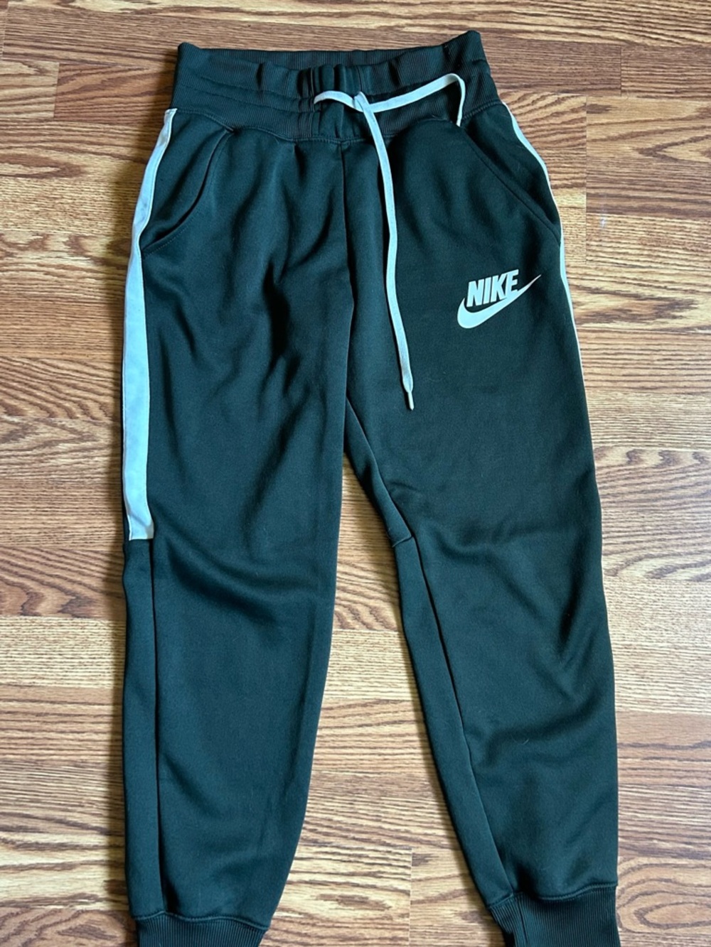 Nike green joggers